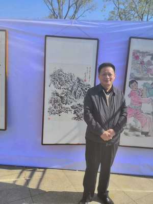 中國(guó)美術(shù)家協(xié)會(huì)會(huì)員楊廣杰?chē)?guó)畫(huà)鑒賞