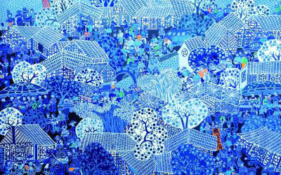 800人的村莊,300人是畫家 -浙江余東農民畫進京跨年